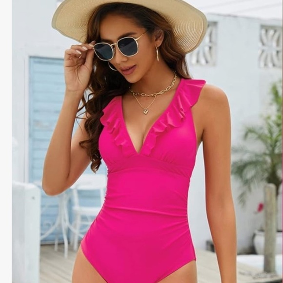 Annbon Tummy Control Swimsuit - Picture 3 of 6